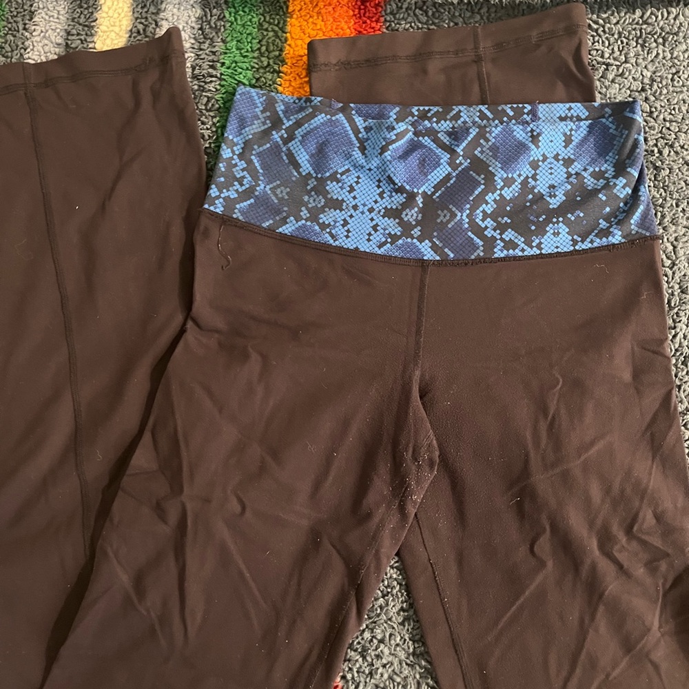 Lululemon groove yoga pants 8 navy